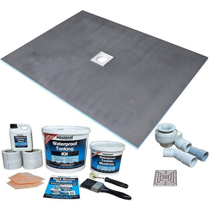 Underfloor Heating Pro Wetroom Shower Tray & Aqua Kit