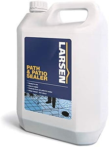 Larsen Path & Patio Sealer- Clear-Drying, High-Performance Water Seal, Clear