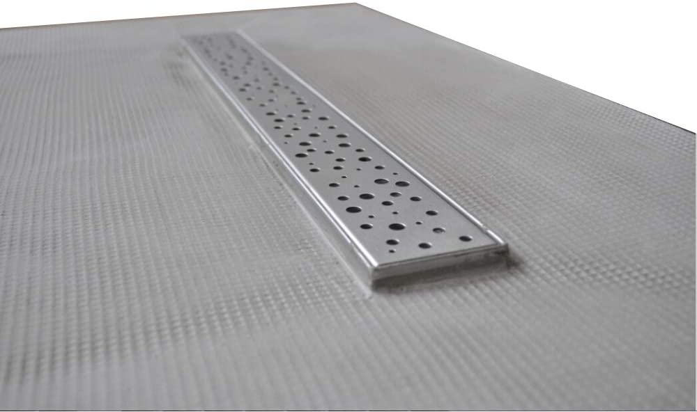 Linear Tile Base Tray & Waste System (Y/L) - Waterproof Watertight Design