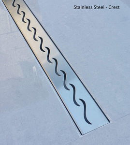 Linear Tile Base Tray & Waste System (Y/L) - Waterproof Watertight Design