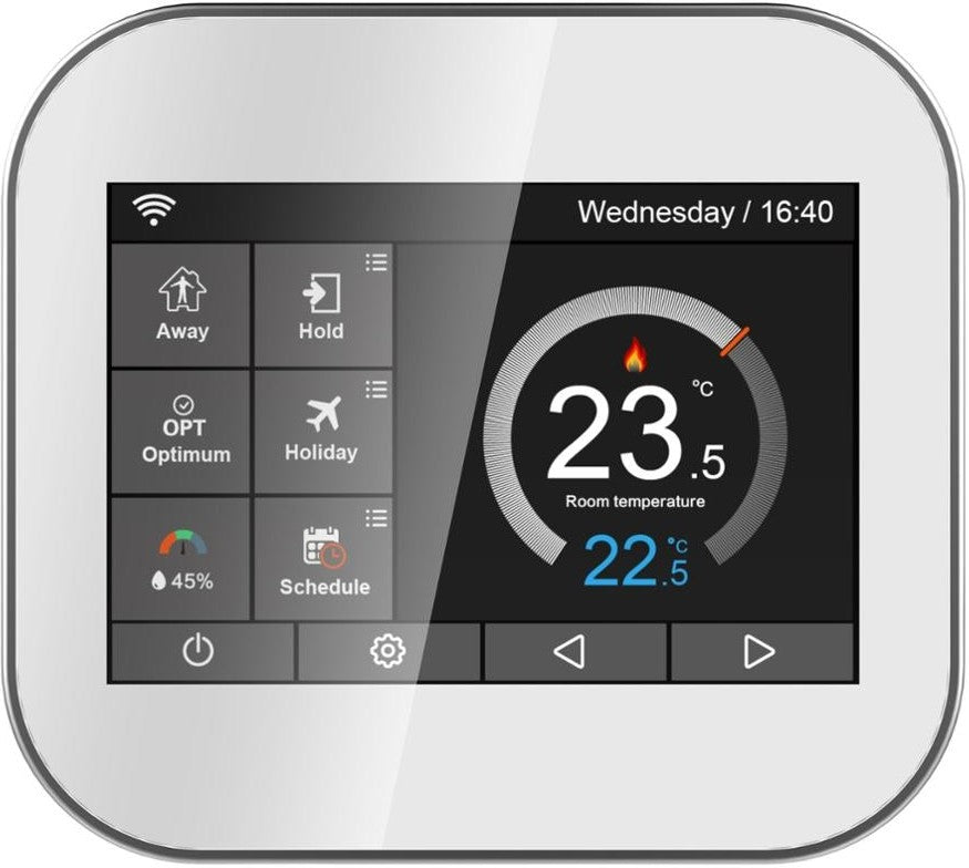 MC6 Smart Thermostat - For Electric Underfloor Heating, Remote & Wifi, Alexa